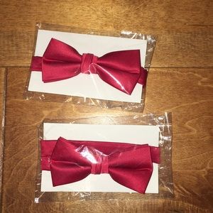 Red Adjustable Bow Tie